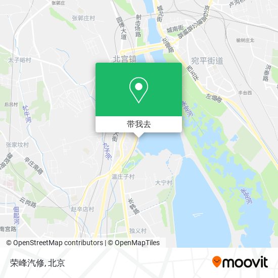 荣峰汽修地图