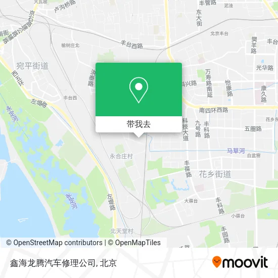 鑫海龙腾汽车修理公司地图