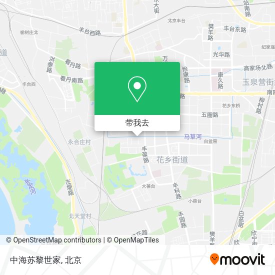 中海苏黎世家地图