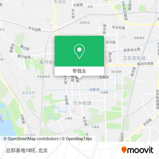 总部基地18区地图