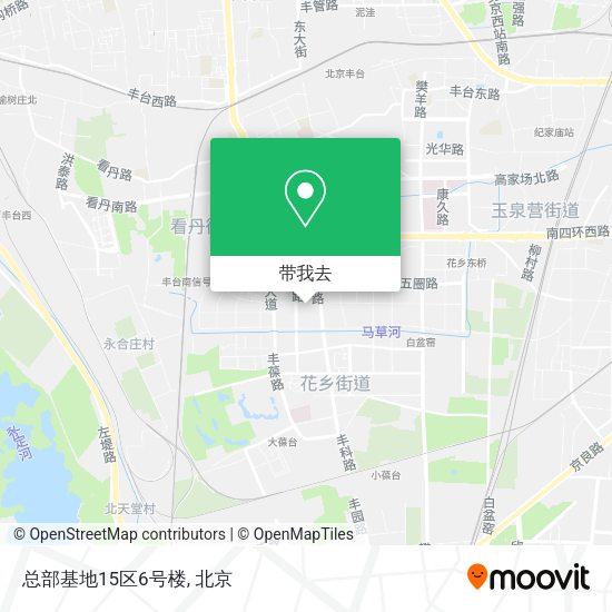 总部基地15区6号楼地图