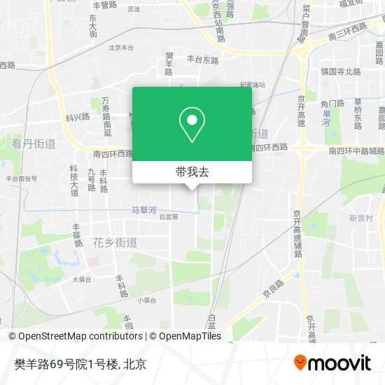 樊羊路69号院1号楼地图