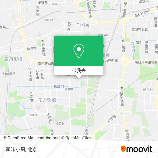 家味小厨地图