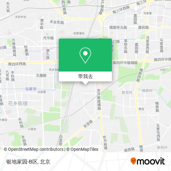 银地家园-B区地图