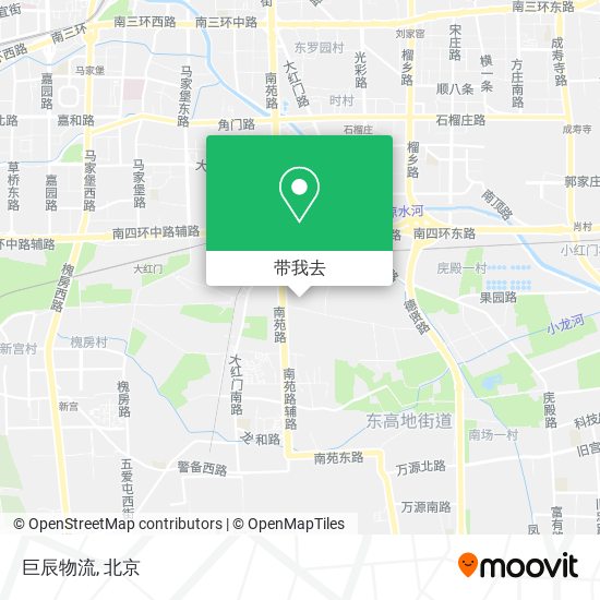 巨辰物流地图