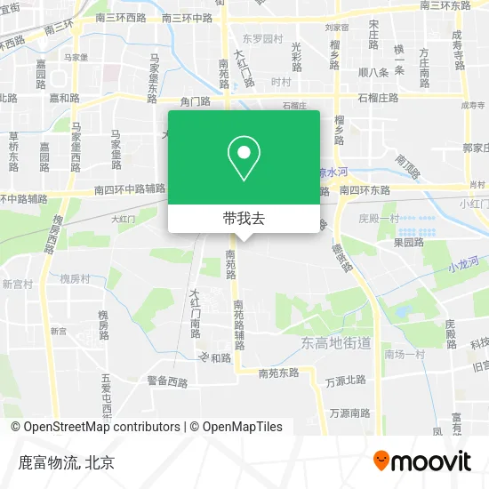 鹿富物流地图