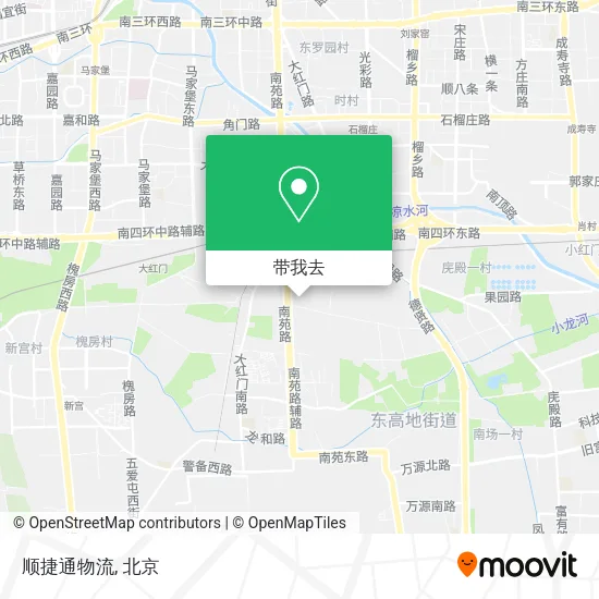 顺捷通物流地图