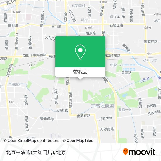 北京中农通(大红门店)地图