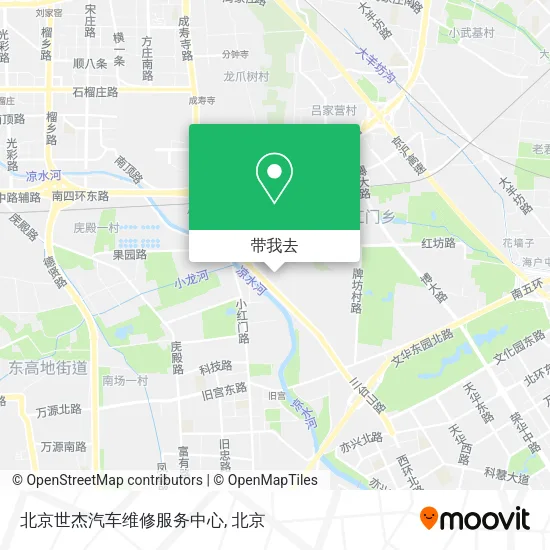 北京世杰汽车维修服务中心地图