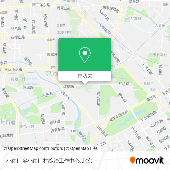 小红门乡小红门村综治工作中心地图