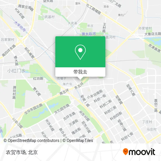 农贸市场地图