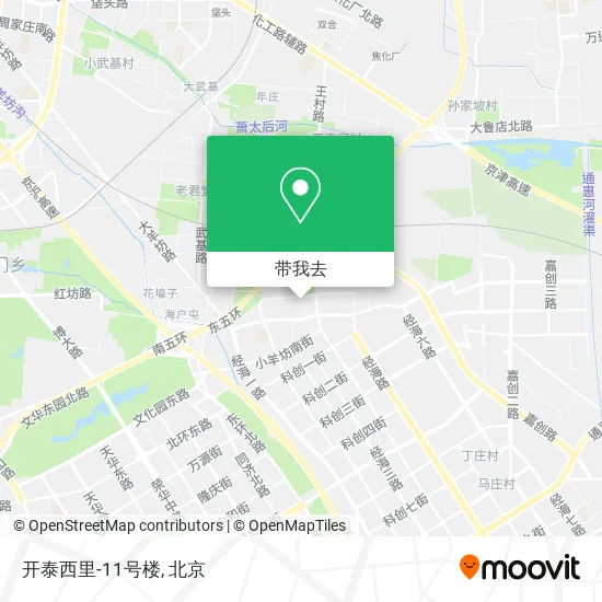 开泰西里-11号楼地图