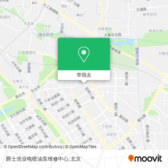 爵士浩业电喷油泵维修中心地图