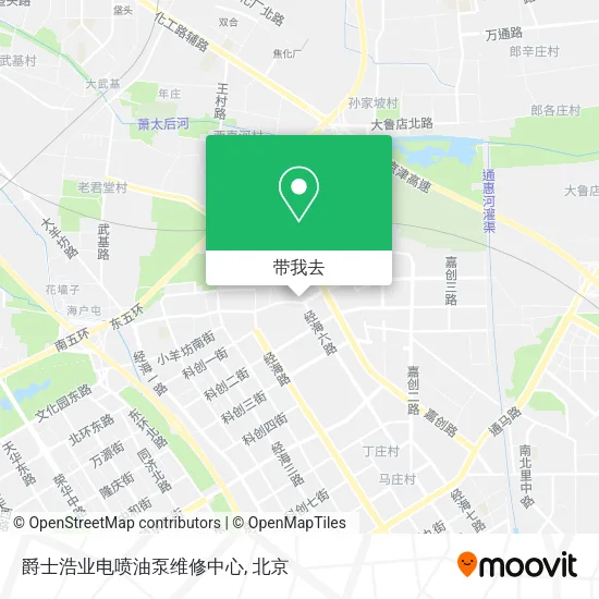 爵士浩业电喷油泵维修中心地图