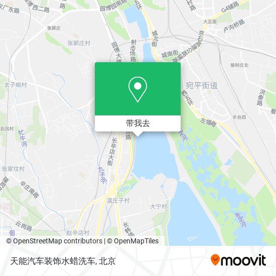 天能汽车装饰水蜡洗车地图