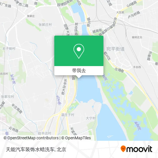 天能汽车装饰水蜡洗车地图