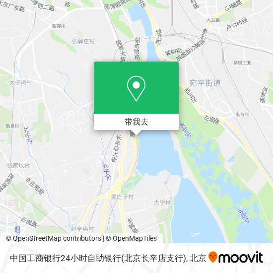 中国工商银行24小时自助银行(北京长辛店支行)地图
