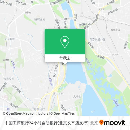中国工商银行24小时自助银行(北京长辛店支行)地图