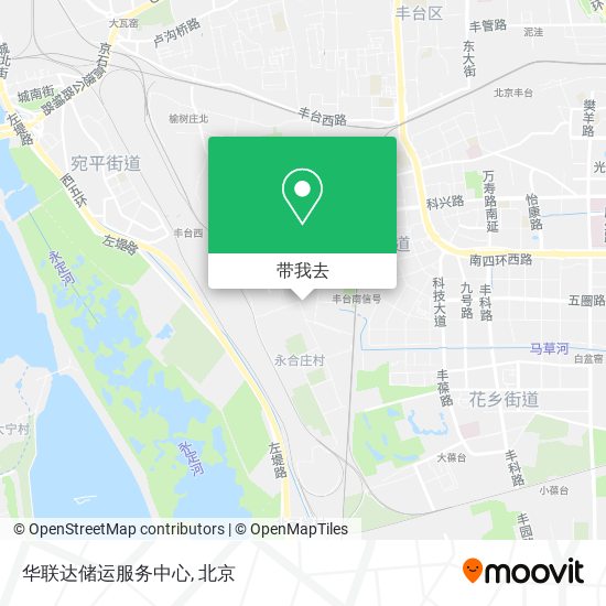 华联达储运服务中心地图