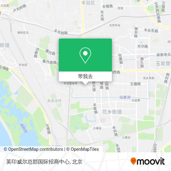 英印威尔总部国际招商中心地图