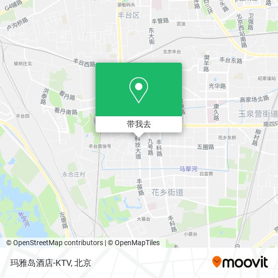 玛雅岛酒店-KTV地图