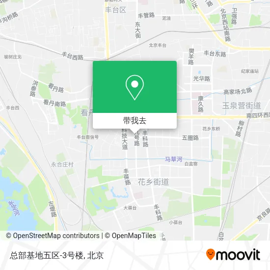 总部基地五区-3号楼地图