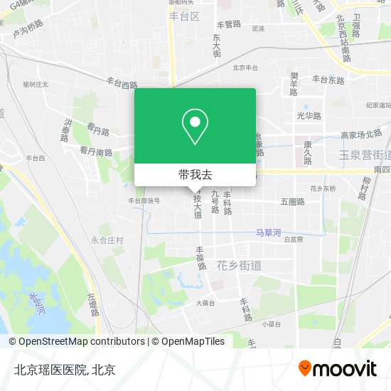 北京瑶医医院地图