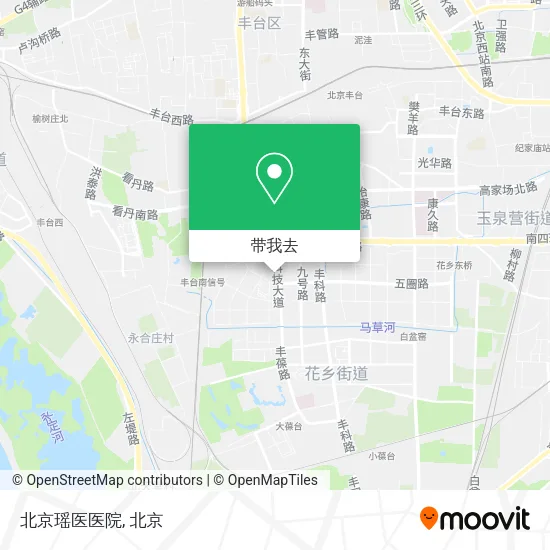 北京瑶医医院地图