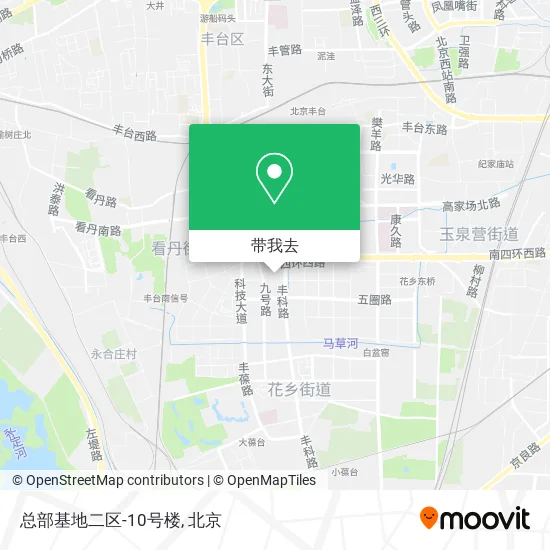 总部基地二区-10号楼地图