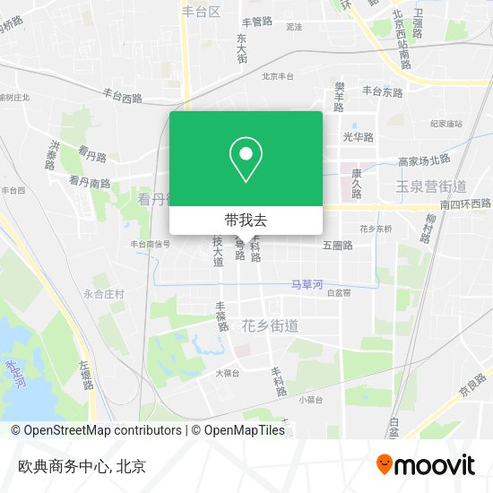 欧典商务中心地图