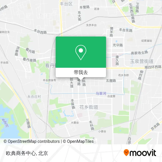欧典商务中心地图