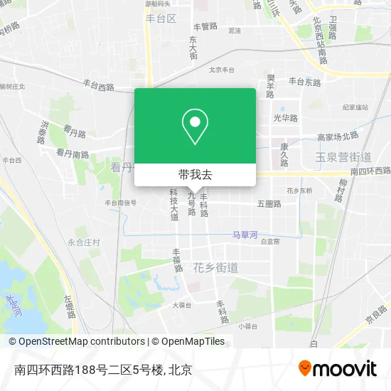 南四环西路188号二区5号楼地图