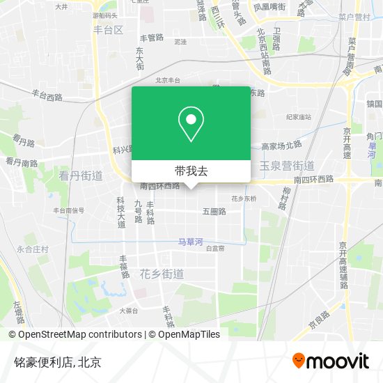 铭豪便利店地图