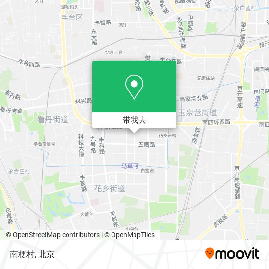 南梗村地图