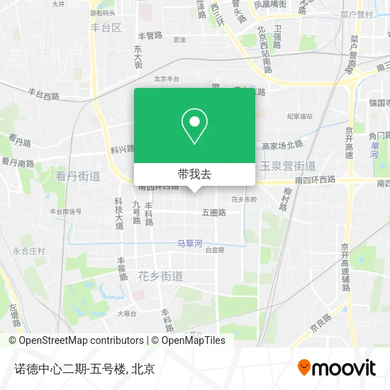 诺德中心二期-五号楼地图