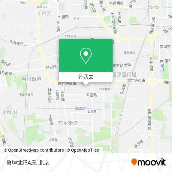 盈坤世纪A座地图