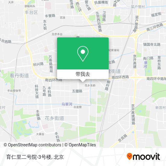 育仁里二号院-3号楼地图