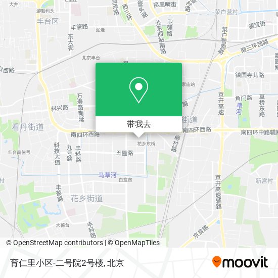 育仁里小区-二号院2号楼地图