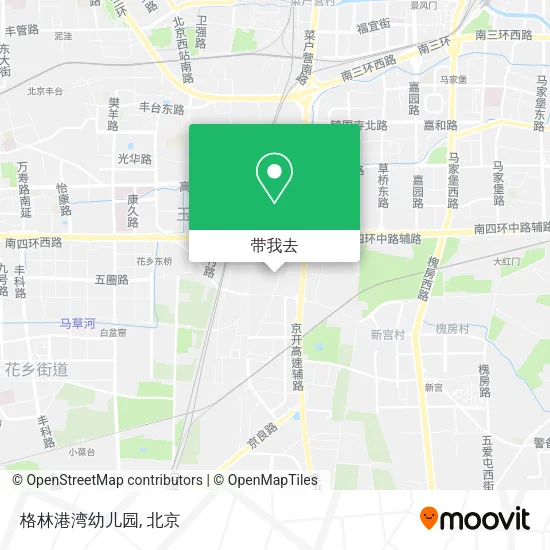 格林港湾幼儿园地图