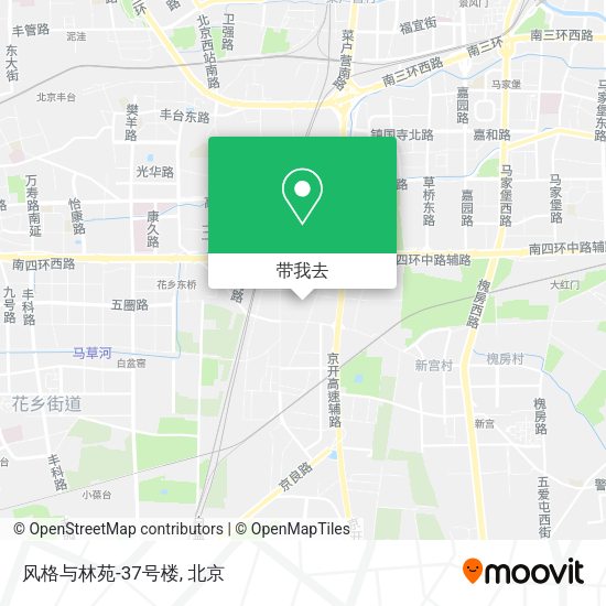 风格与林苑-37号楼地图