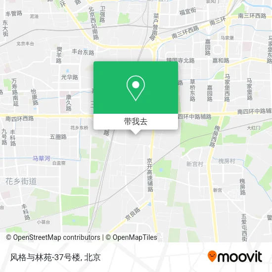 风格与林苑-37号楼地图