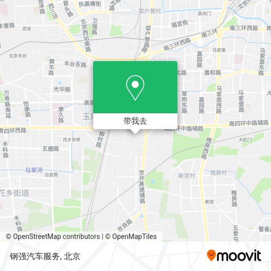 钢强汽车服务地图