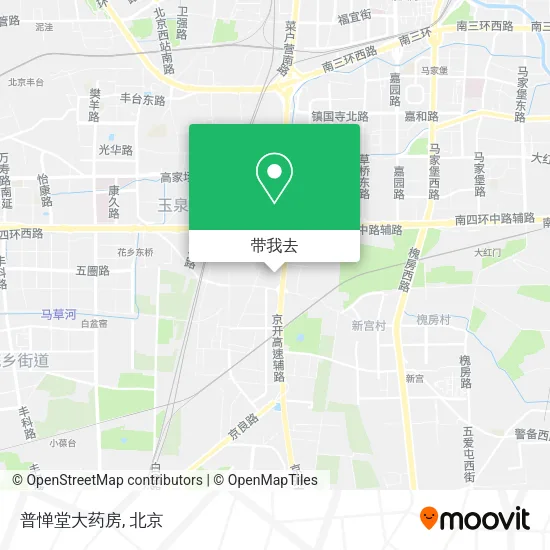 普惮堂大药房地图