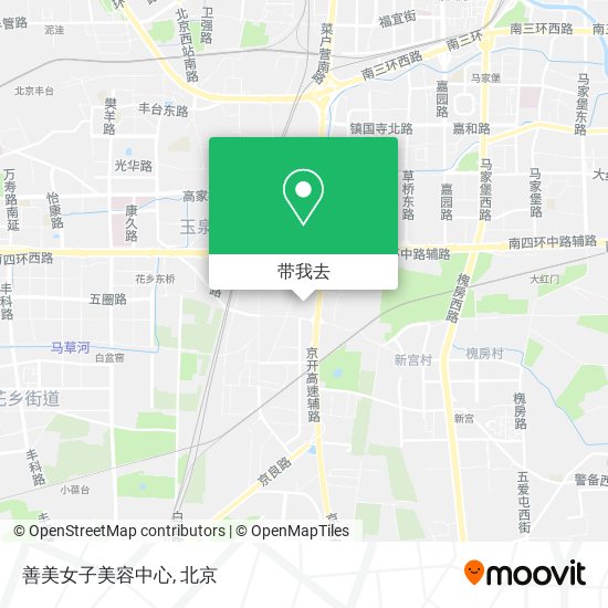 善美女子美容中心地图