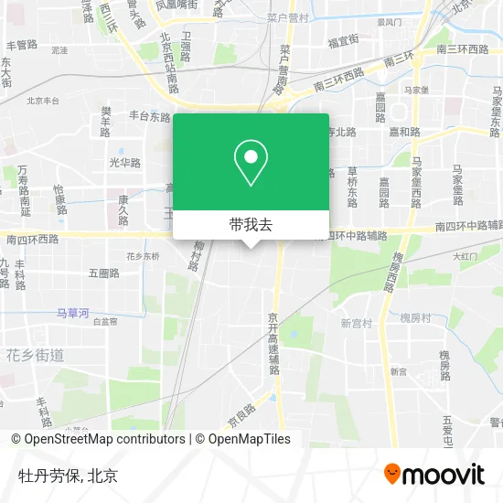 牡丹劳保地图