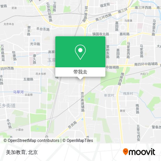 美加教育地图