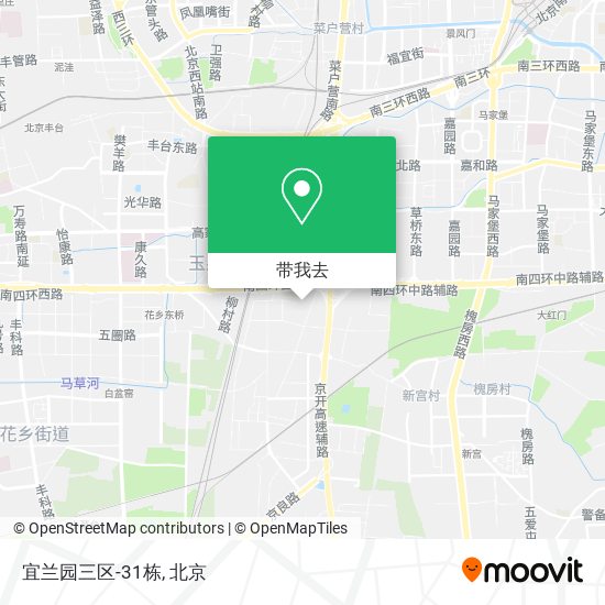 宜兰园三区-31栋地图