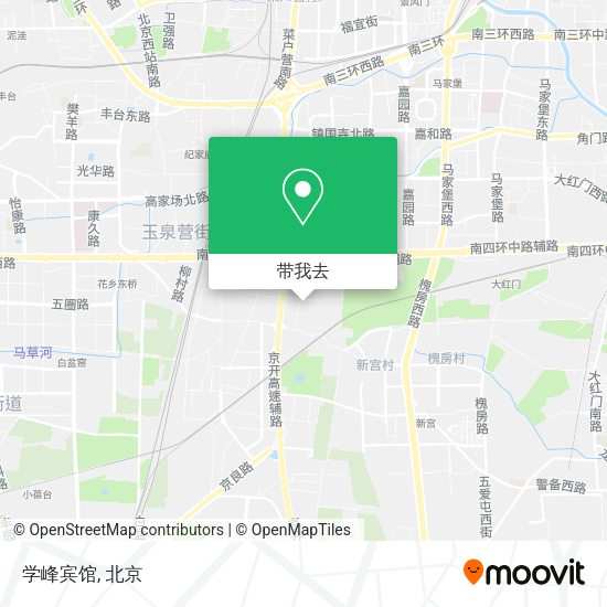 学峰宾馆地图