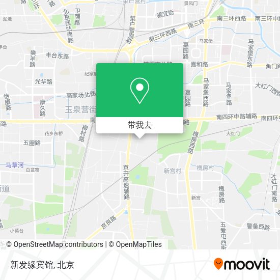 新发缘宾馆地图