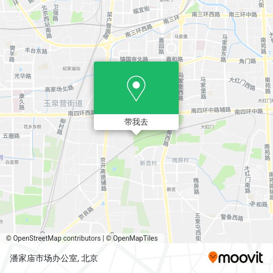 潘家庙市场办公室地图